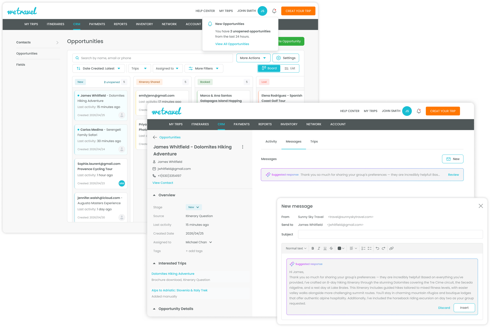 CRM hero image