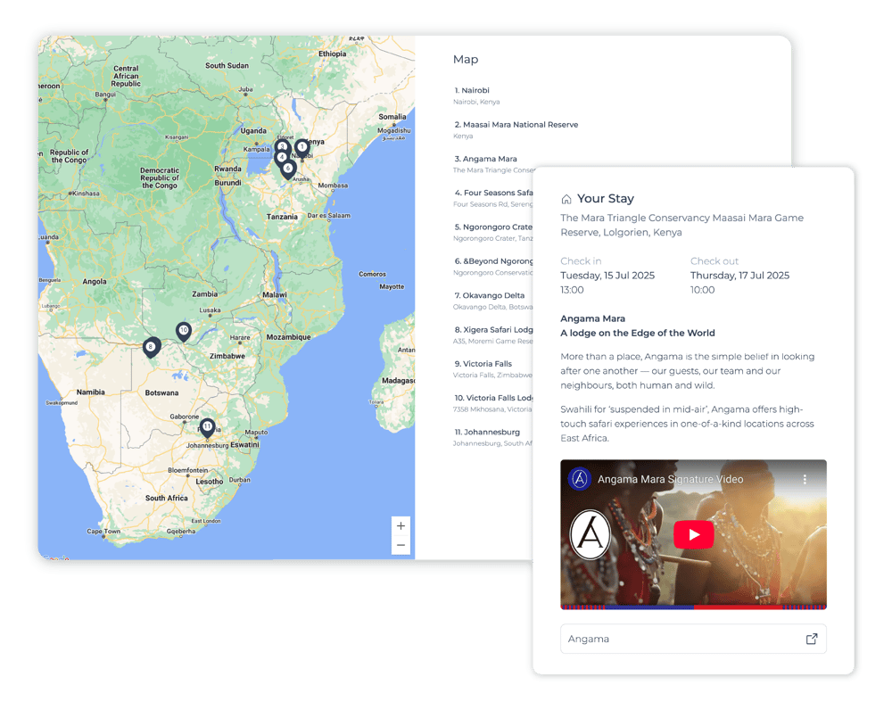 Travel Itinerary Building Software from WeTravel