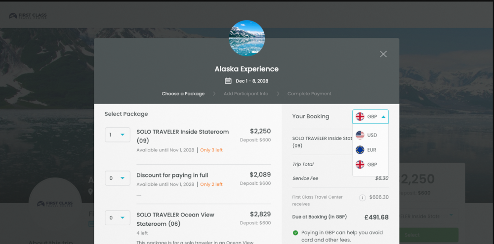 multi-currency-booking-wetravel